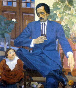 Jos&eacute; Cuneo - Retrato de Eduardo Dieste